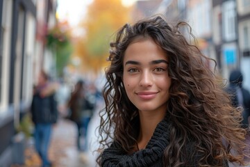 Fototapeta premium A young blonde girl