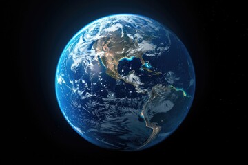 Fototapeta premium The Earth in Space