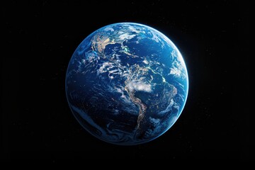 Fototapeta premium The Earth in Space