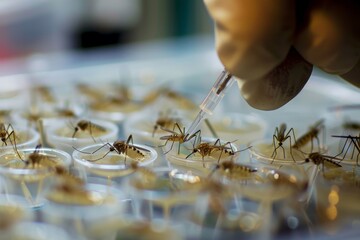 Mosquito Research in a Laboratory Setting