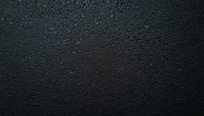 Closeup of black asphalt texture