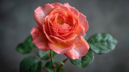 single red rose high definition(hd) photographic creative image  
