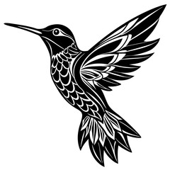 Obraz premium silhouette isolated on white