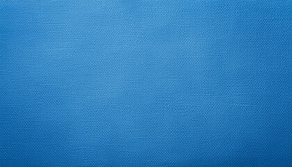 Closeup of blue canvas texture background