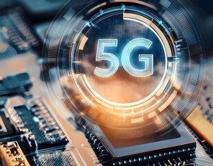 5g network technology background 