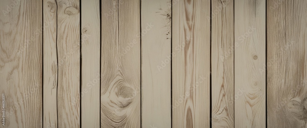 Poster light wood texture background surface with old natural pattern