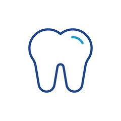Tooth icon, Dental icon, Dental sign vector for web site Computer and mobile app	