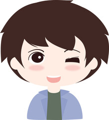 happy mood boy, little boy with hair, little boy, little child, mood little child with hair