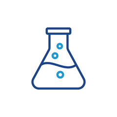 Test Tube icon vector for web for web site Computer and mobile app