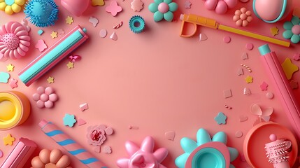  childhood banner education pastel color kids 3d school poster, pink colors, advertising, school, learning, offers, paper, pastel, pencil, poster, promotional, retro, sale, shopping, isolated, 16:9