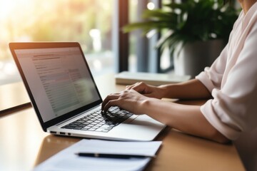 Laptop technology computer person