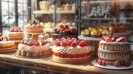 In the morning at a white-themed cafe, the background hum of life blends with the aroma of coffee and tea, creating a harmonious design where books, cups, and the interior concept