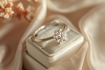 Ring diamond jewelry gemstone silver