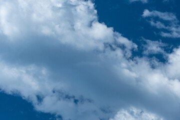 blue sky with clouds