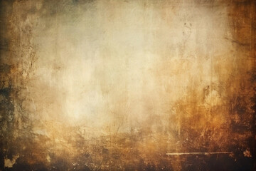 Rough old grunge background with dark edges and blank space in the center