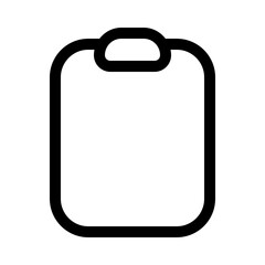 paper pad icon with line style, perfect for user interface projects