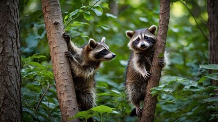 Obraz premium black bear cub