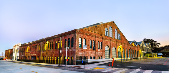 Union Iron Works Historic District at Pier 70, Potrero Point in San Francisco - California, United...