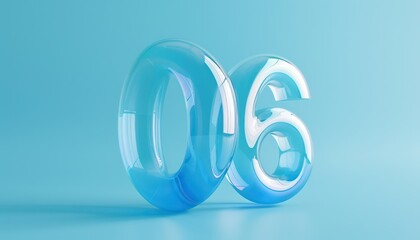 blue sphere with background