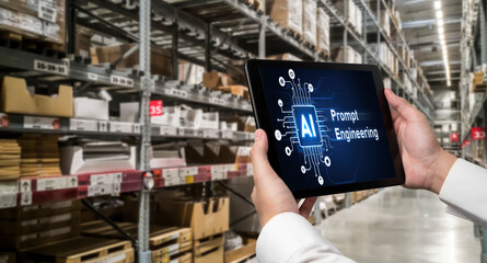 Generative AI virtual assistant tools for prompt engineer and user for ease of engage artificial...
