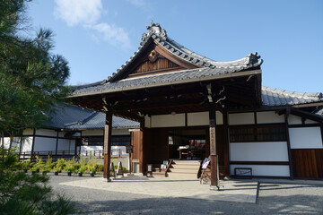 閑院宮邸跡　収納展示館玄関　京都市上京区京都御苑