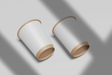 Fototapeta premium Blank Coffe Cup Mockup