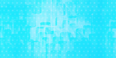 ブルーのグラデーション背景イラスト