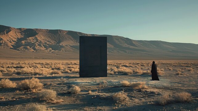 The Monolith in the Desert
