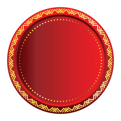 Golden Circle Red Banner