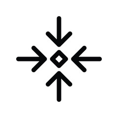 Obraz premium Meeting point icon symbol. EPS Vector File
