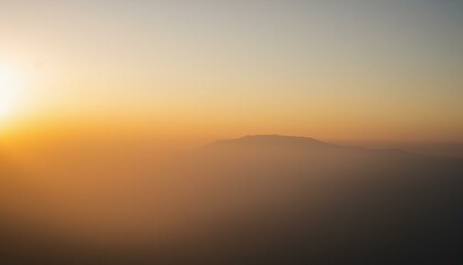 Obraz premium Textured Twilight: Orange and Black Grainy Gradient Background