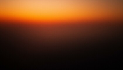Fiery Elegance: Orange and Black Gradient with Grainy Texture