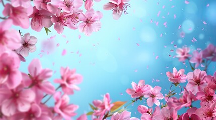 Fototapeta premium Spring with beautiful flower. 