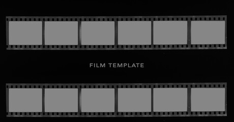 set of film strip
