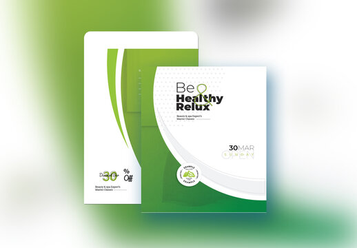 Health Relax & Spa Catalog Envelope