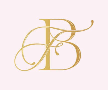 FB,BF, logo FB ,Letter FB ,monogram FB