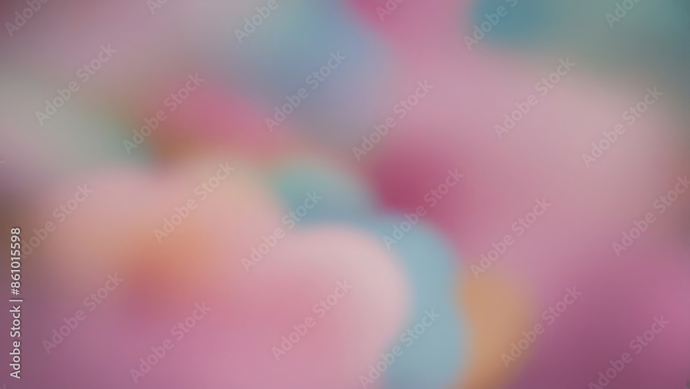 Poster background abstract blur bokeh soft pastel colors