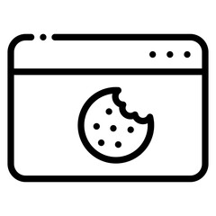 website cookies icon