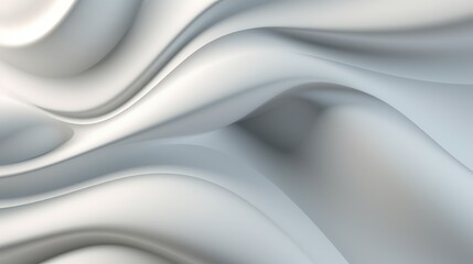 Abstract White Swirls