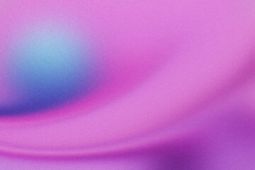 Captivating abstract background with vibrant purple hue, soft blue spot, and subtle grainy texture