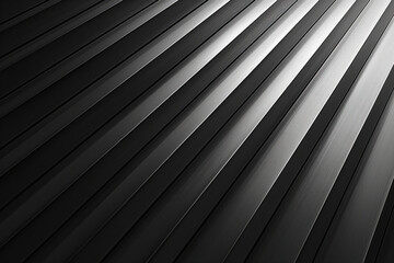 Obraz premium Abstract metallic background with parallel lines forming a pattern