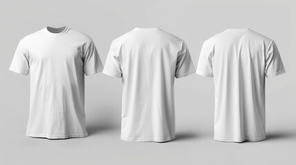 Blank White T-Shirt Mockup