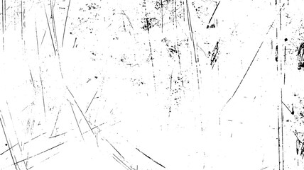 Distressed black sketches line texture. Distress Overlay Texture. White background on sketches texture.
