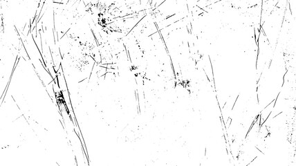 Distressed black sketches line texture. Distress Overlay Texture. White background on sketches texture.