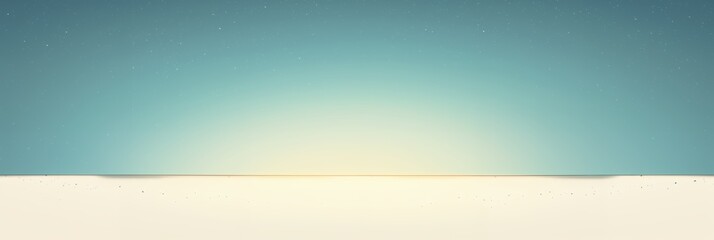 Obraz premium Sunrise Over Calm Horizon