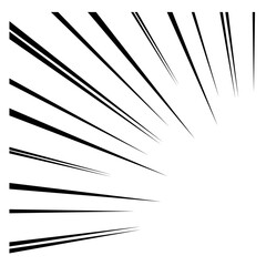 Obraz premium Comic Motion Effect