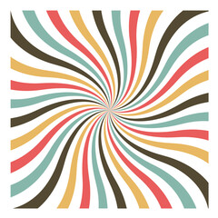 Retro Sunburst Background