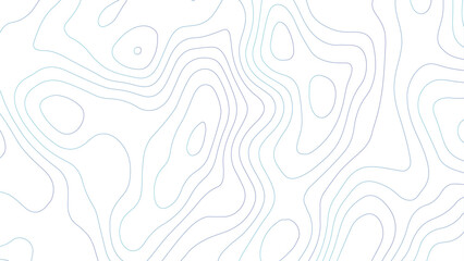 Abstract wavy and curved lines background. Abstract pattern with lines. Topographic map, seamless pattern. Vector illustration, Top contour map design.