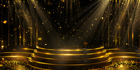 Vector Spotlights Scene Light Effects Glow light effect Vector illustration
