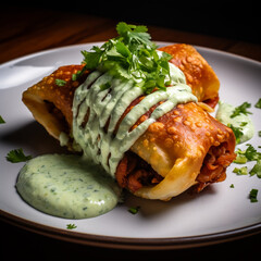 Chicken Chimichangas